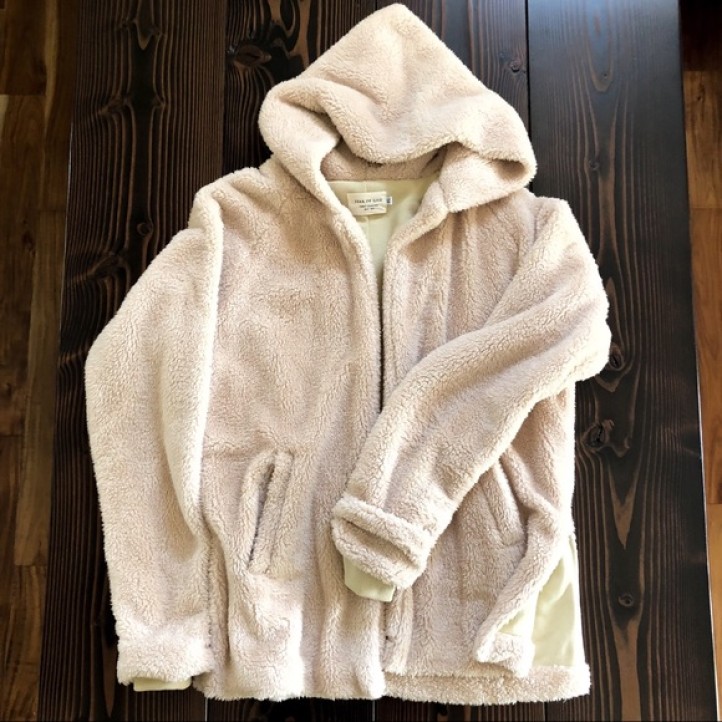 Fear of cheap god sherpa hoodie